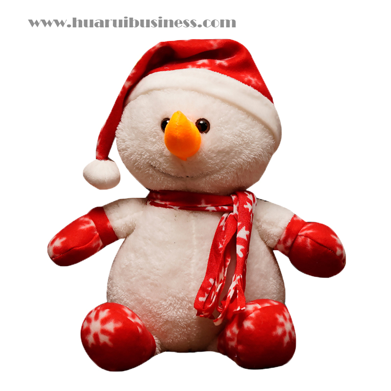 Weihnachtselfen, Schneemann Plüsch Spielzeug, Stoffpuppe für Weihnachtsschmuck